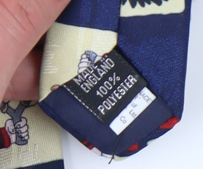 Charles of London Men's Multicoloured Cartoon Tie