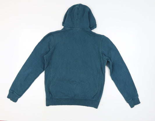Mens UK Size S NEXT Blue Pullover Hoodie