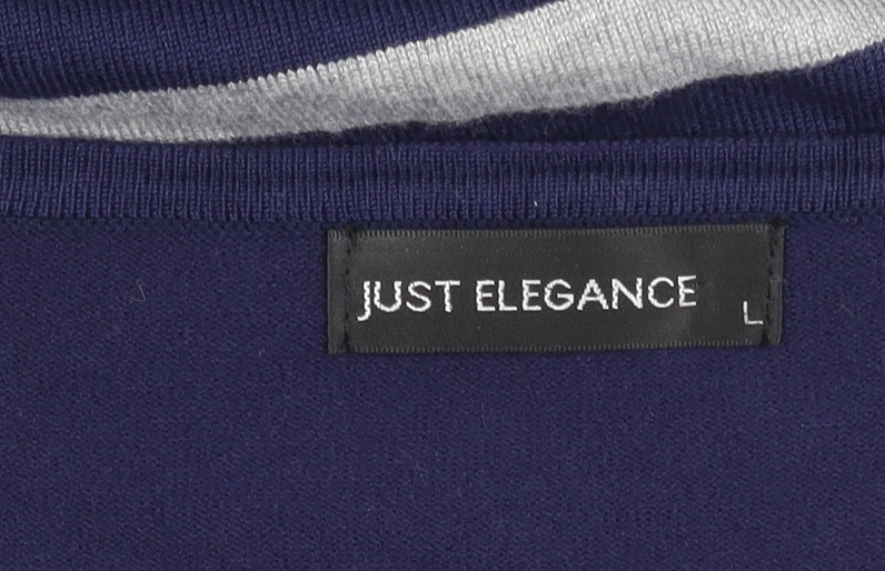 Womens UK Size L Just Elegance Multicoloured Cardigan Jumper