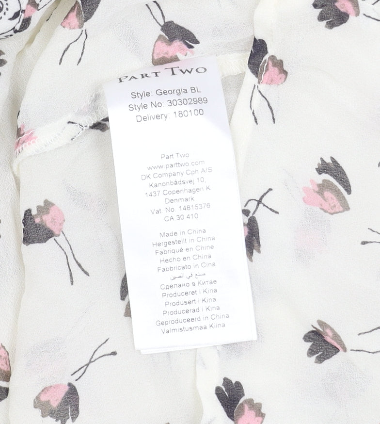 Womens UK Size 14 Part Two Multicoloured Tunic Blouse