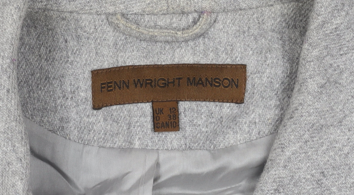 Fenn Wright Manson Women's Grey Blazer Size 12