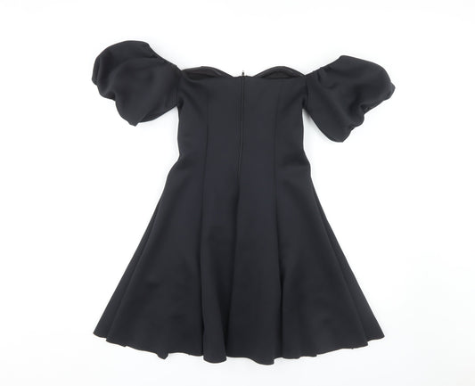 Miss Selfridge Black Women's A-Line Party Dress Size 10