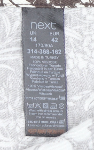 Womens UK Size 14 NEXT Peasant Skirt