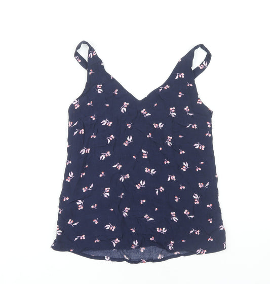 Womens UK Size 8 Joules Blue Camisole Tank