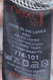 Next Women's Multicoloured Geometric V-Neck Dress 12