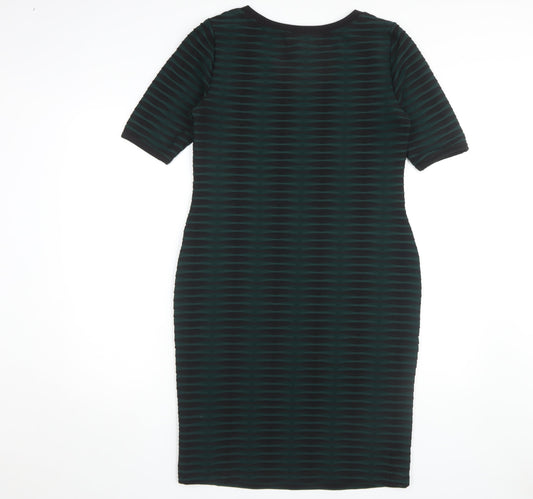 Marks and Spencer Women's Green Bodycon Dress Size 12