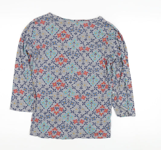 Womens UK Size M Isle Essentials Multicoloured Blouse