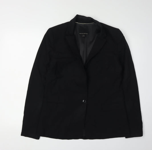 Womens UK Size 12 Banana Republic Regular Black Blazer