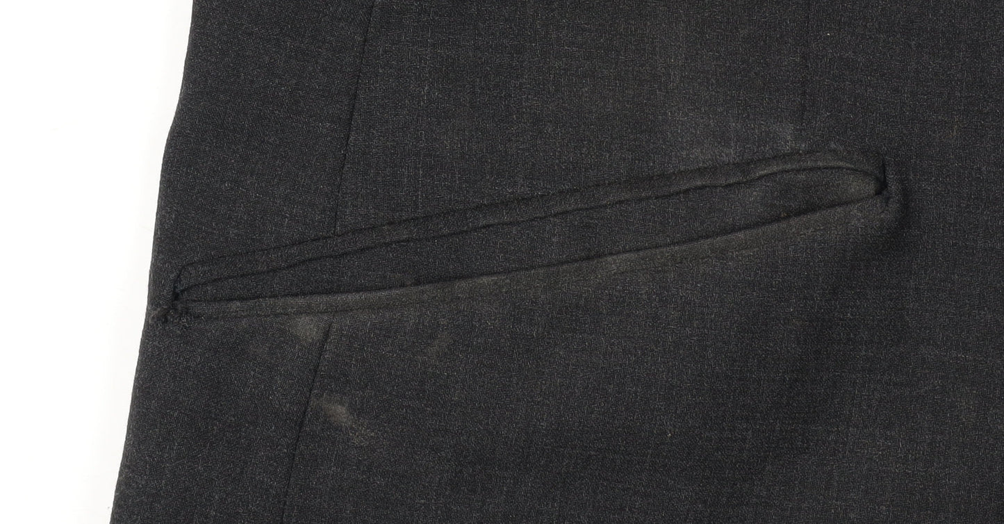 Mens UK Size 42 Marks and Spencer Regular Black Suit Jacket