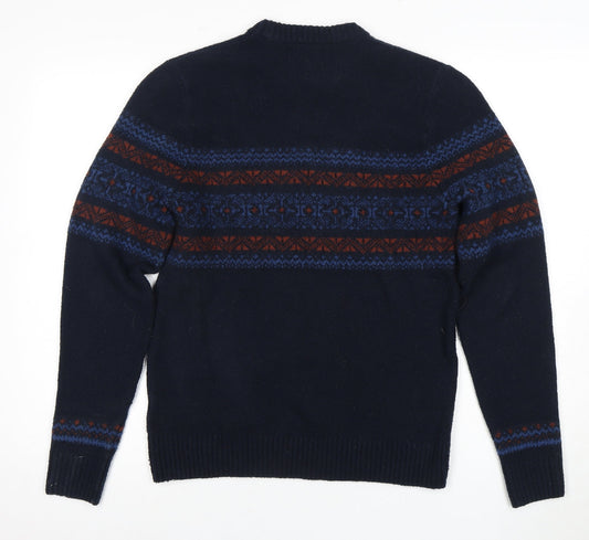 Marks and Spencer Men's XS Fair Isle Pullover Jumper