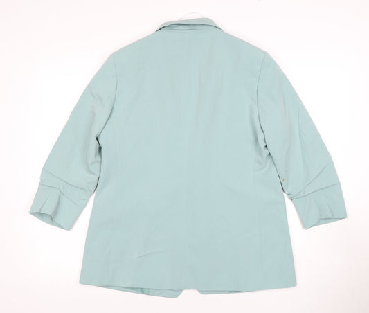 Dorothy Perkins Green Women's Blazer Size 14