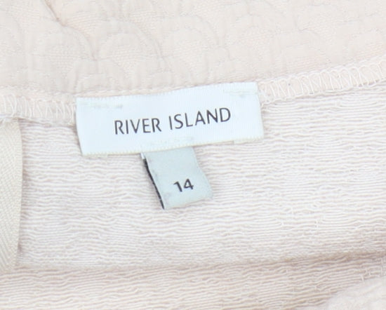 Womens UK Size 14 River Island A-Line Skirt