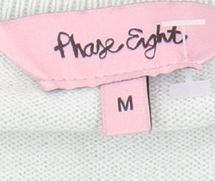 Womens UK Size M Phase Eight Multicoloured Basic Blouse