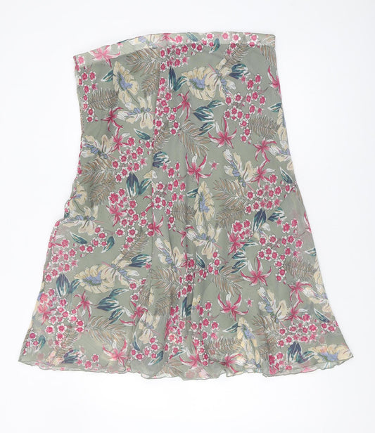 Isle Collection Women's Floral A-Line Skirt 20