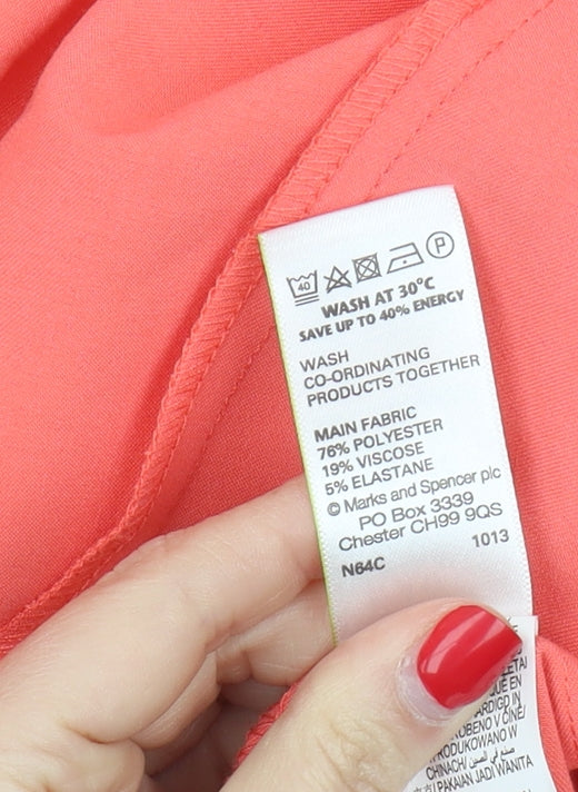 Marks and Spencer Women's Pink Suit Jacket 12