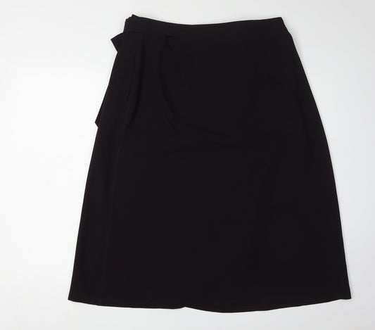 Marks and Spencer Black Women’s Wrap Skirt Size 14