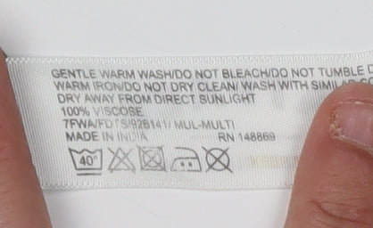 Fat Face Women's Multicoloured Geometric Shift Dress