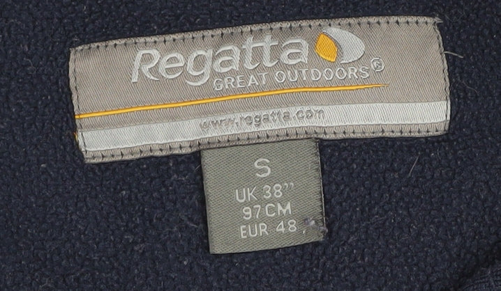 Mens UK Size S Regatta Black Henley Sweatshirt