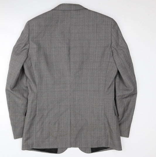 Mens UK Size 42 H&M Regular Grey Suit Jacket