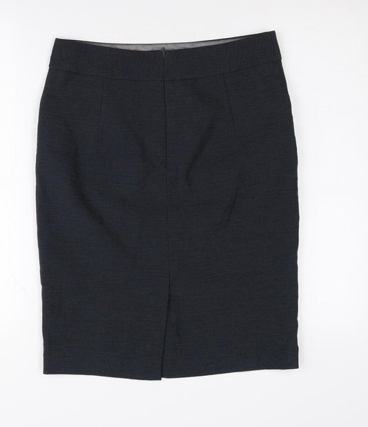 Next Women's Black Pencil Skirt Size 10L for Business or Casual