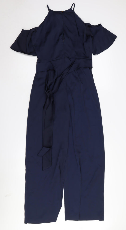 Next Women's Blue Petite Jumpsuit Size 10