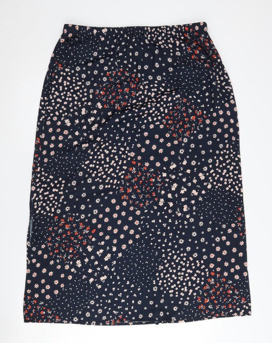 Hush Women's Blue Floral Skirt Size 14