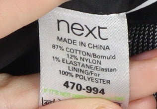 Next Women's Black Pencil Skirt Size 14 Workwear