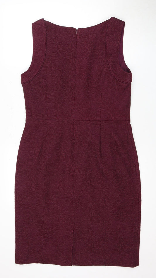 Banana Republic Women's Purple Size 14 Sheath Dress