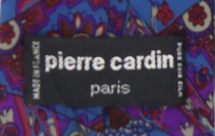 Pierre Cardin Men’s Multicoloured Floral Silk Tie