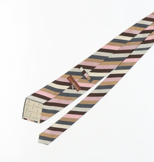 Marks and Spencer Multicoloured Striped Silk Tie