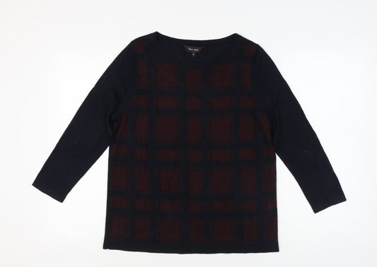 Womens UK Size 14 Phase Eight Black Jumper