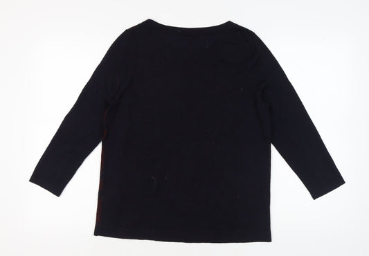 Womens UK Size 14 Phase Eight Black Jumper
