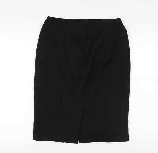 Marks and Spencer Black Pencil Skirt, Size 12, New