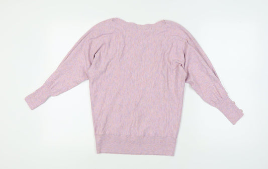 Womens UK Size S Monsoon Pink Pullover Jumper