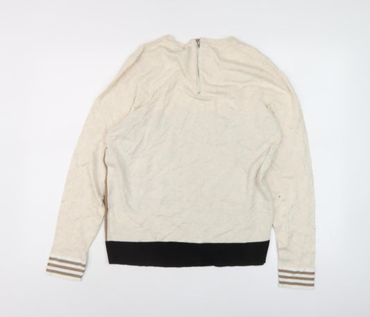 Womens UK Size 16 Principles Beige Jumper