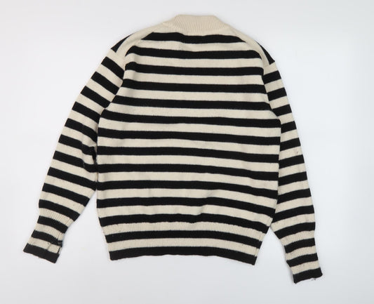 Womens UK Size S H&M Black Pullover Jumper