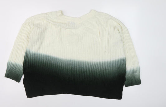 Womens UK Size 12 Topshop Ivory Pullover Jumper