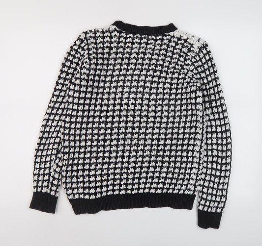 Limited Edition Women's S Black Knit Pullover Jumper