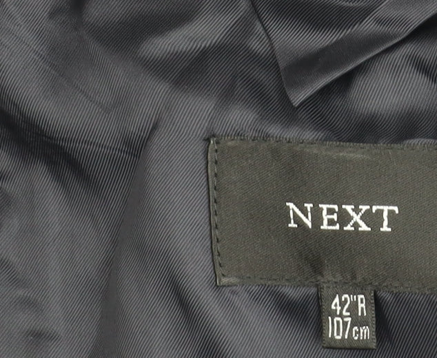 Mens UK Size 42 NEXT Regular Blue Suit Jacket