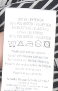 Womens UK Size 20 essence Multicoloured Basic Blouse