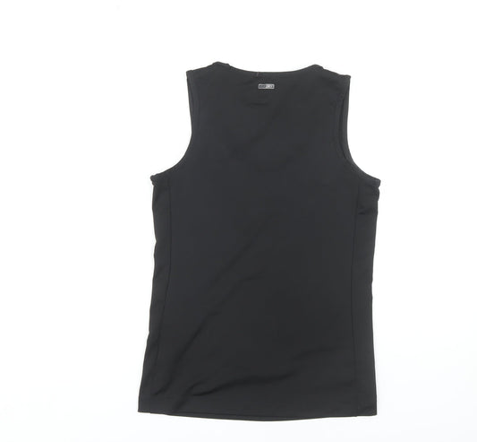 Puma Women's Black Tank Top Size 14 Activewear