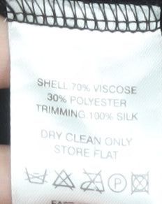 Fenn Wright Manson Women's Black Dress Size 12