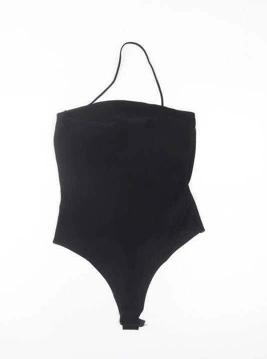 Additional front view of Missguided Women's Black Bodysuit, size 12