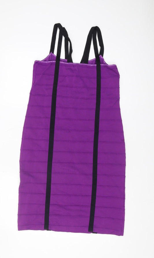 Next Tall Purple Bodycon Dress - Party, Women, Size 16
