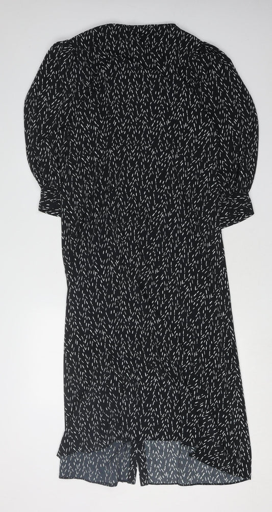 River Island Women's Black Dress, Size UK 18