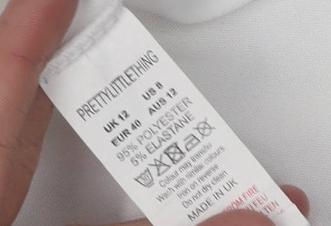 PrettyLittleThing Women’s Pink Floral Slip Dress