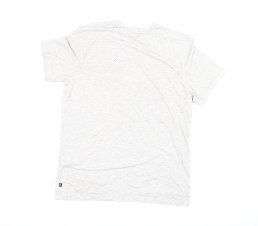 Unisex Adults UK Size M Ted Baker White Basic T-Shirt