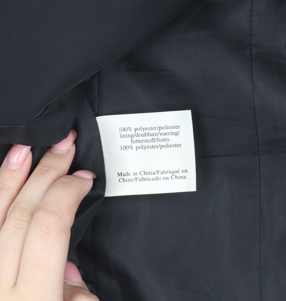 Womens UK Size 8 Laura Ashley Black Blazer