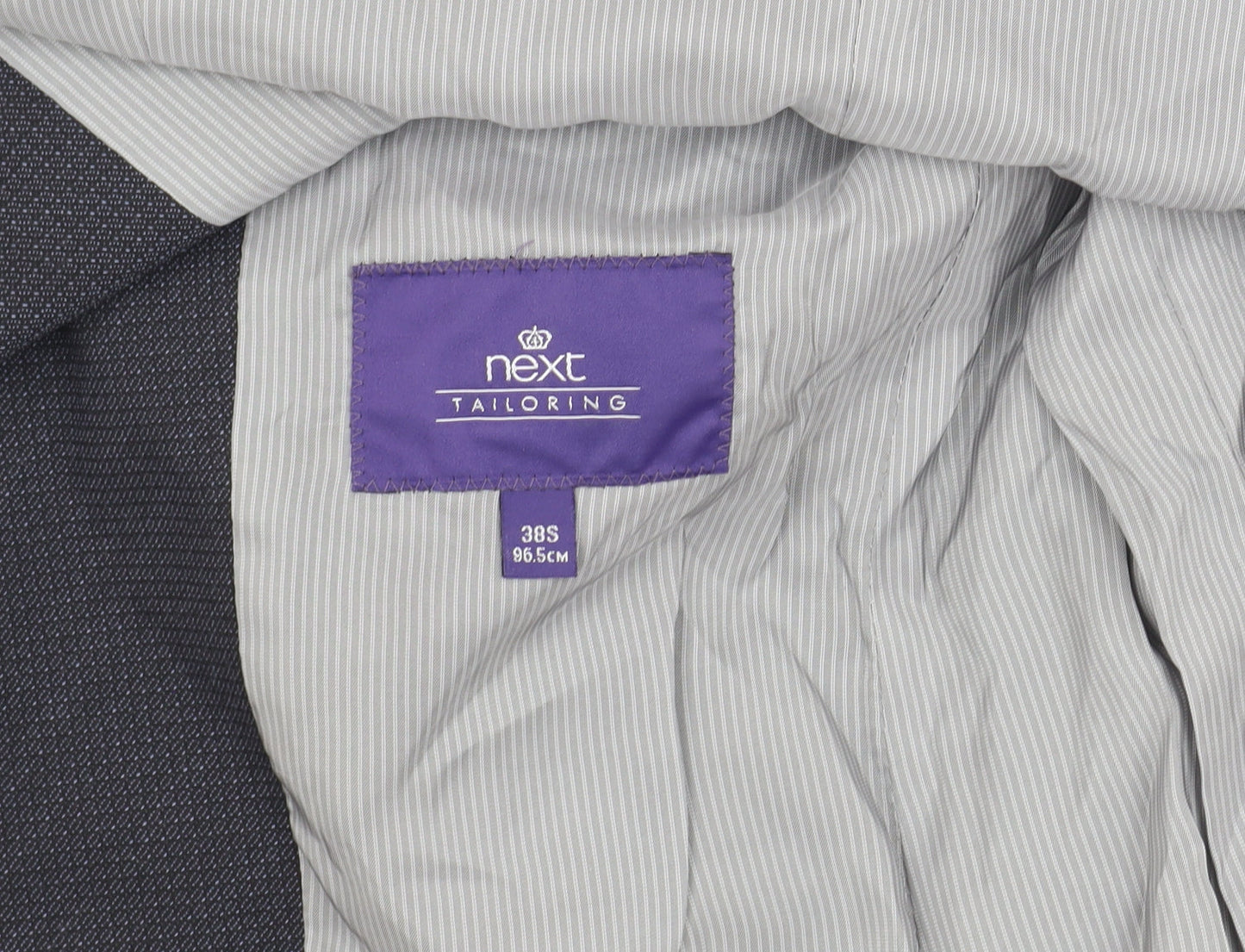 Mens UK Size 38 NEXT Regular Blue Suit Jacket