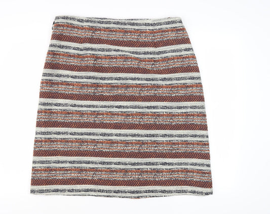 Bonmarché Women's Multicoloured Knee-Length Skirt, Size 16